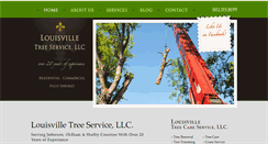 Desktop Screenshot of louisvilletreeservice.biz