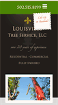 Mobile Screenshot of louisvilletreeservice.biz
